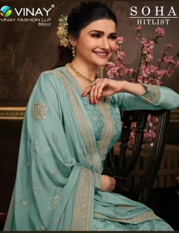 Soha Hit list By Vinay Designer Festive wear Salwar Kameez Collection